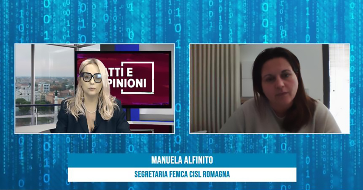 Crisi del distretto calzaturiero nel Rubicone: l’allarme di Manuela Alfinito (FEMCA CISL Romagna) a Videoregione