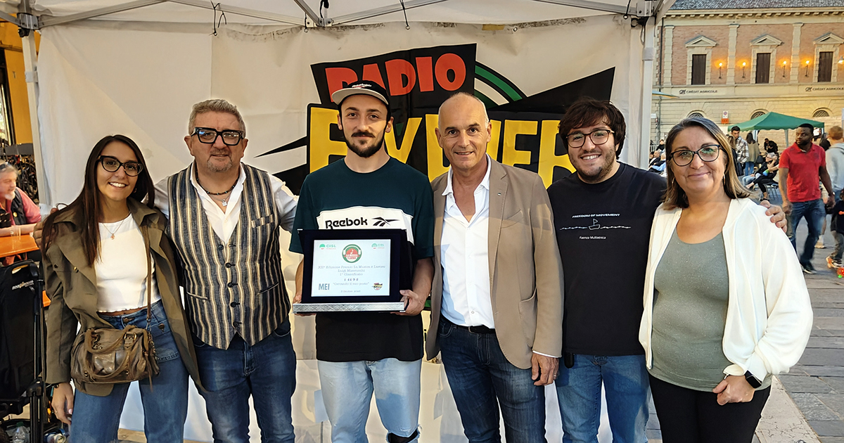 1 44 98 vince l’undicesima edizione del Premio “La Musica è Lavoro” Luigi Miserocchi